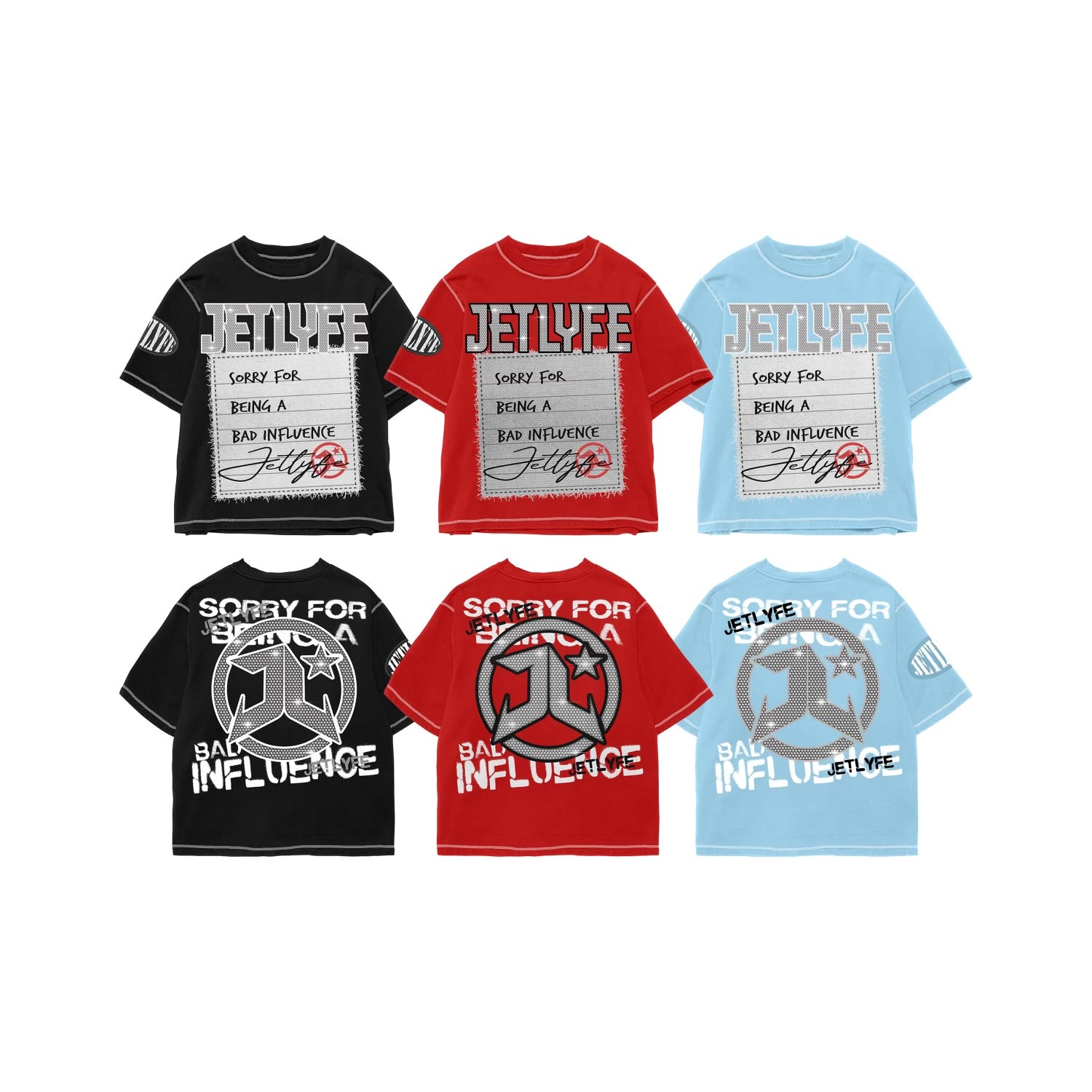 BAD INFLUENCE TEE (3 COLORS)