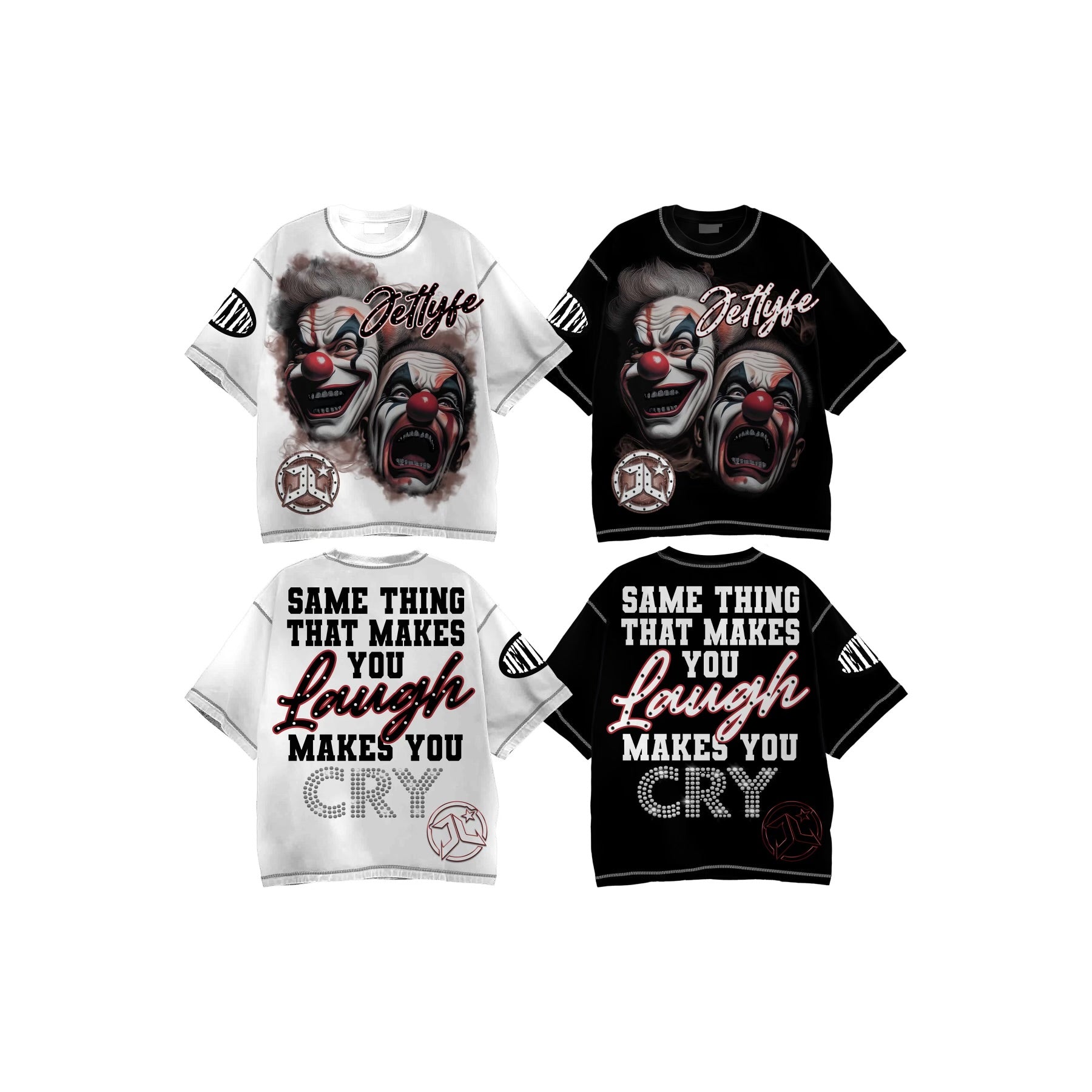 LAUGH NOW CRY LATER TEE