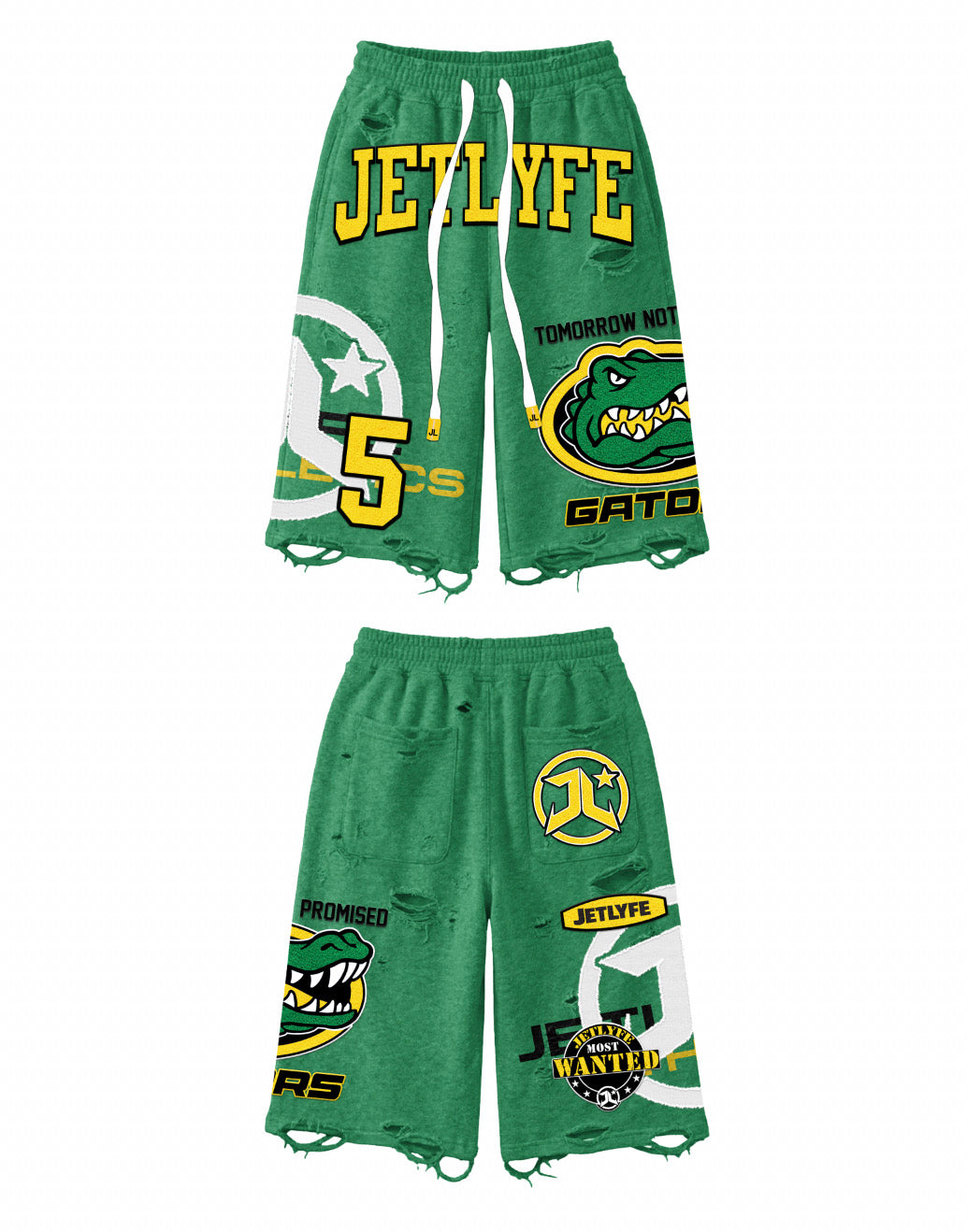 GATORS 3/4 SHORTS