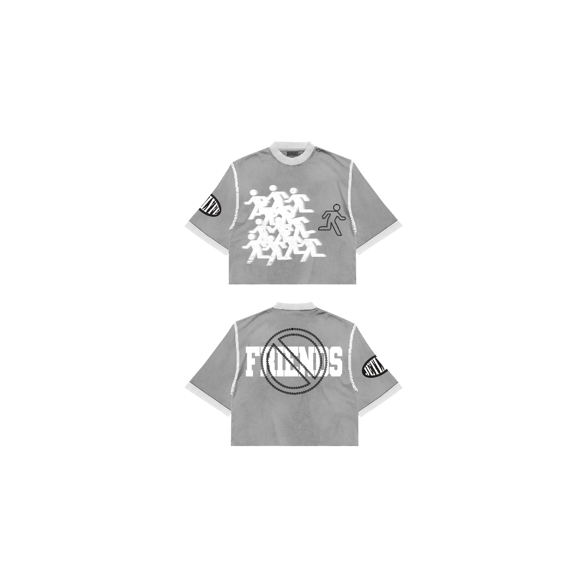 NO FRIENDS TEE