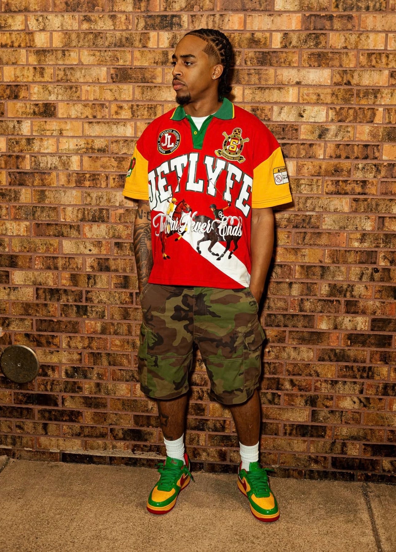 WAR NEVER ENDS POLO