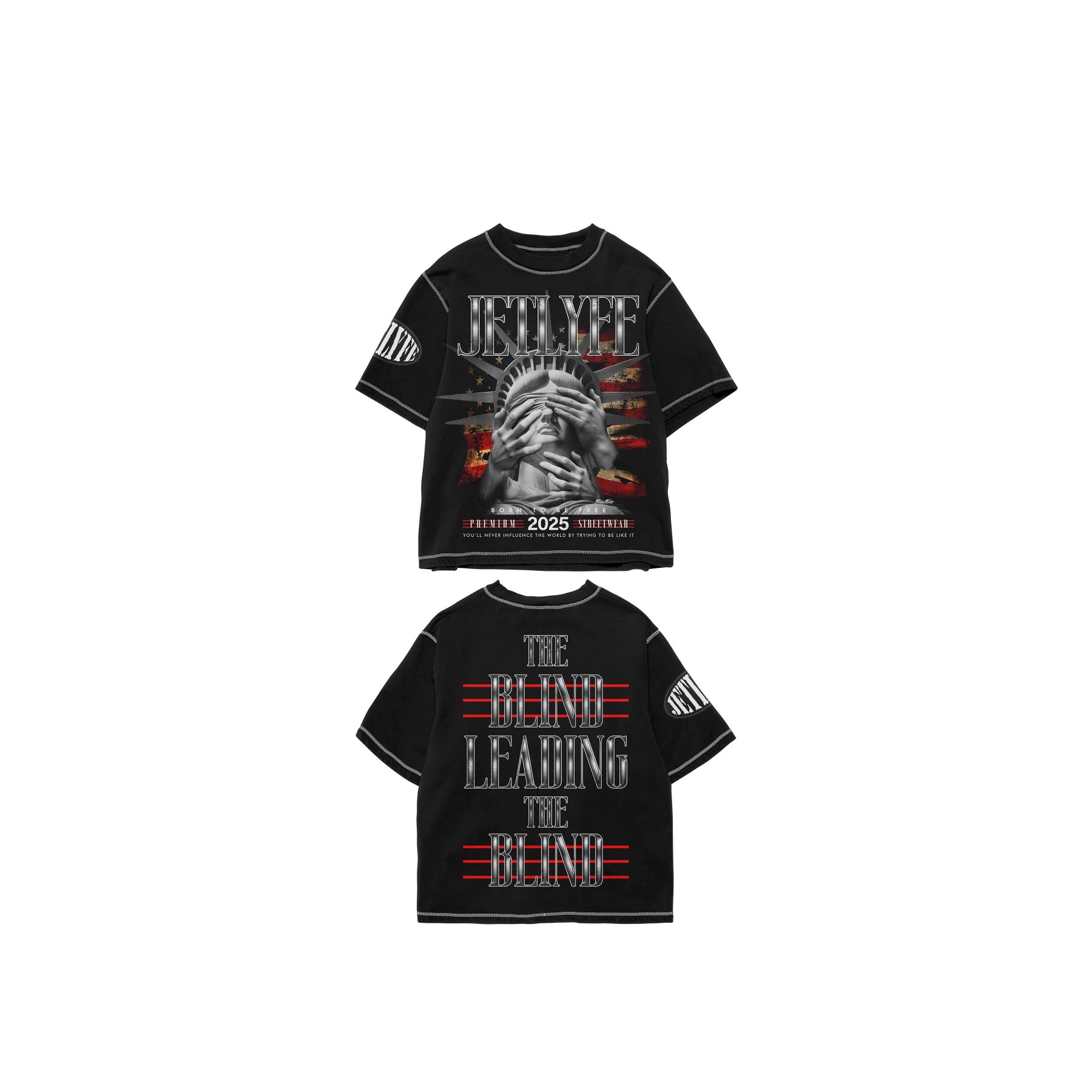 BLIND LEADING THE BLIND TEE