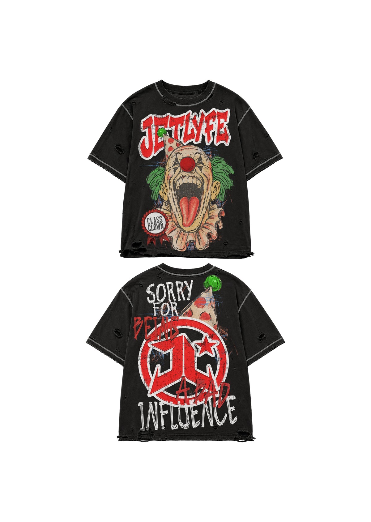 CLOWN BAD INFLUENCE TEE