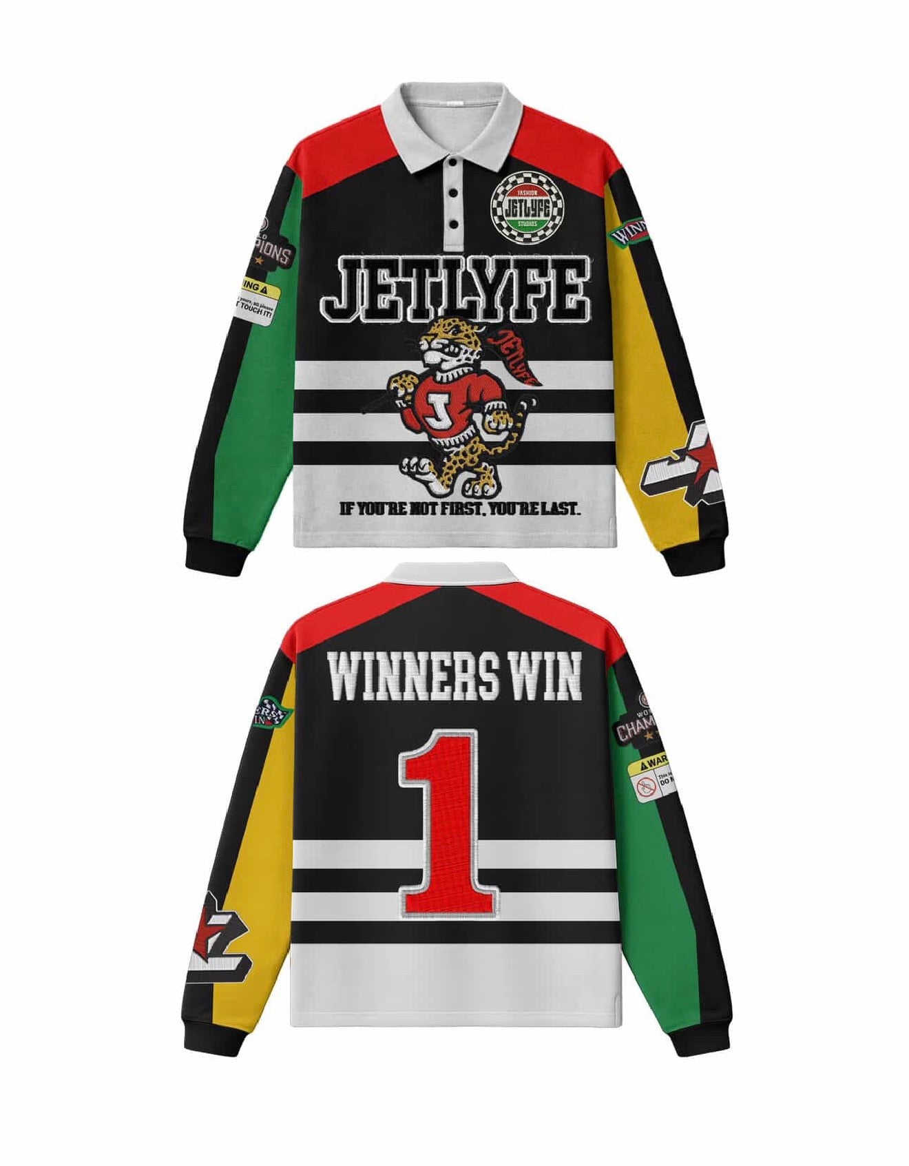 WINNERS WIN RUGBY POLO