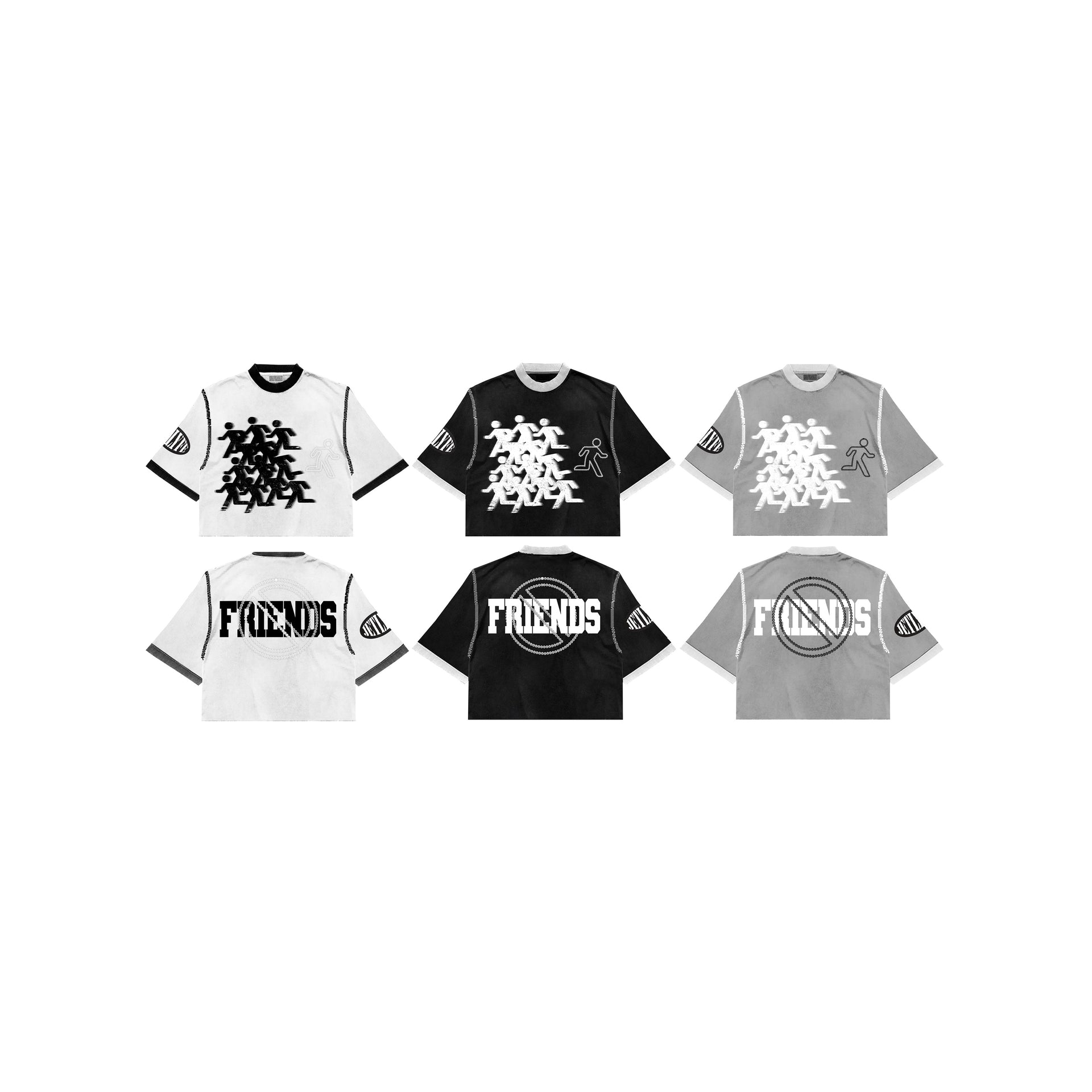 NO FRIENDS TEE