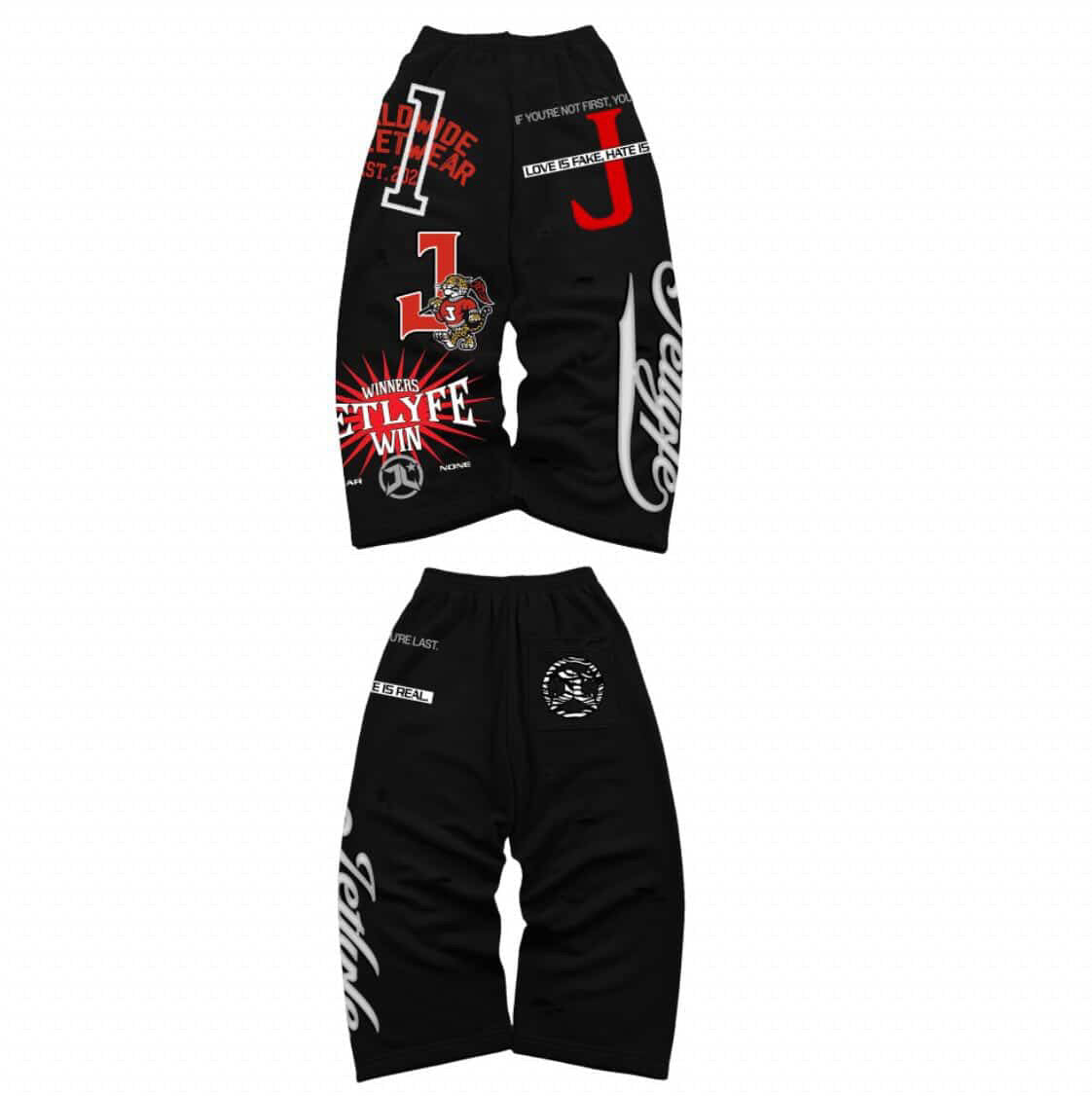 DISTRESSED WW JOGGERS