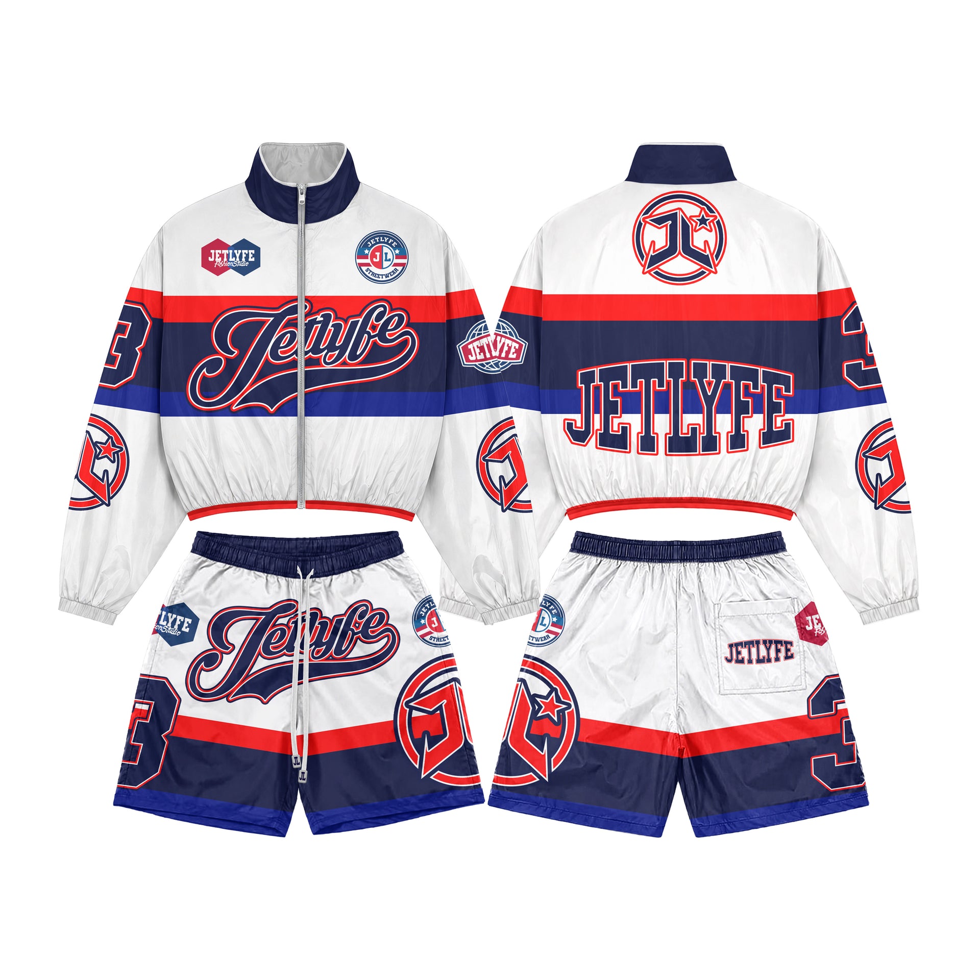 TRUE BLUE NYLON SET
