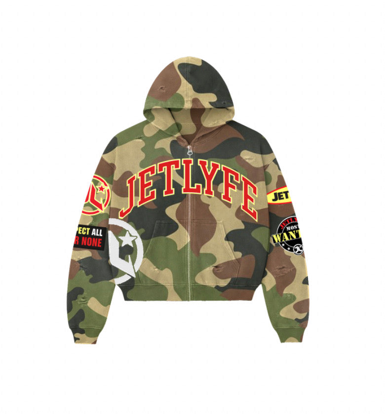 EAGLES CAMO HOODIE