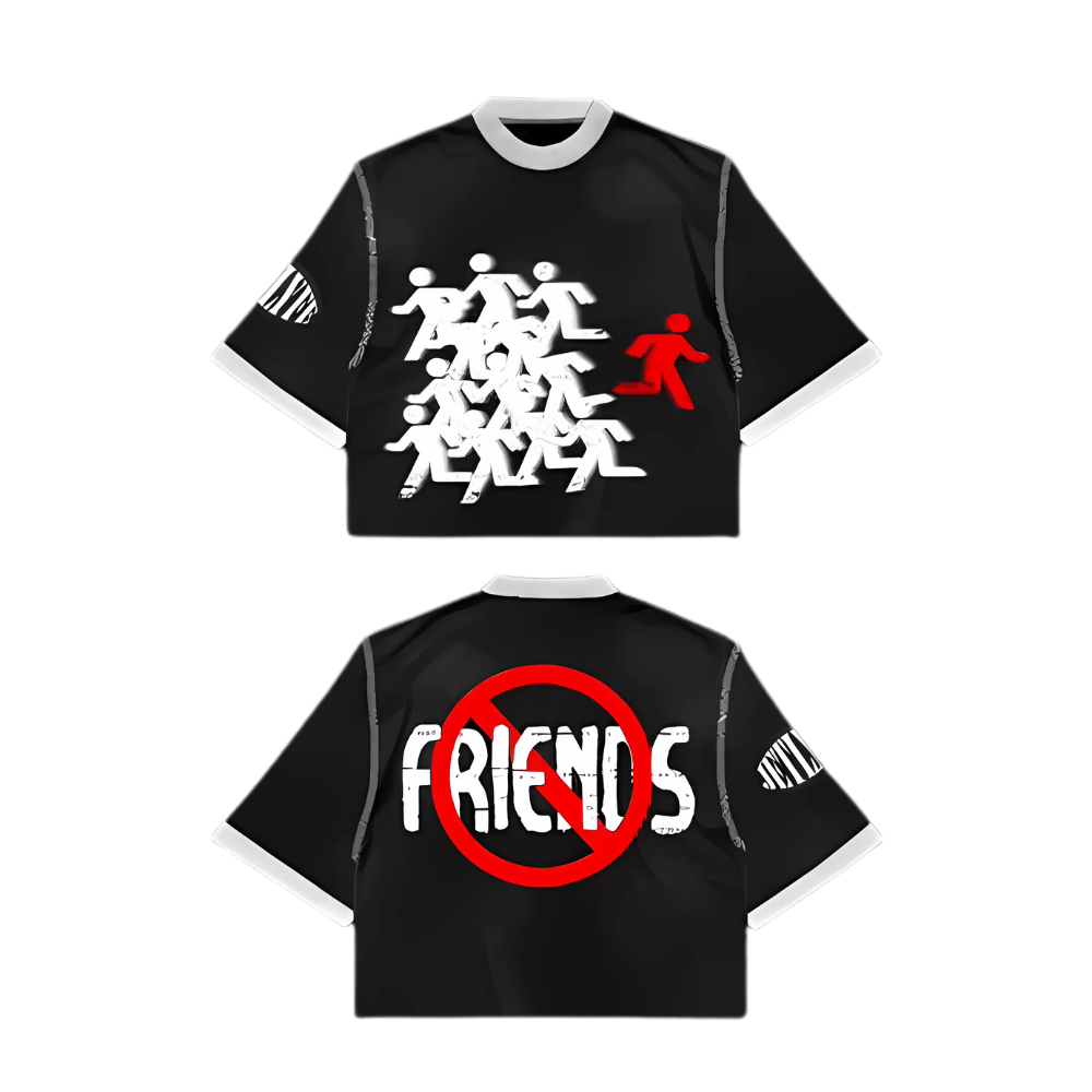 NO FRIENDS TEE